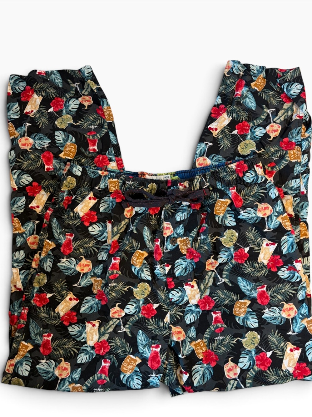 Tommy Bahama Men’s M Tropical Cocktail Print Lounge Pajama Pants
